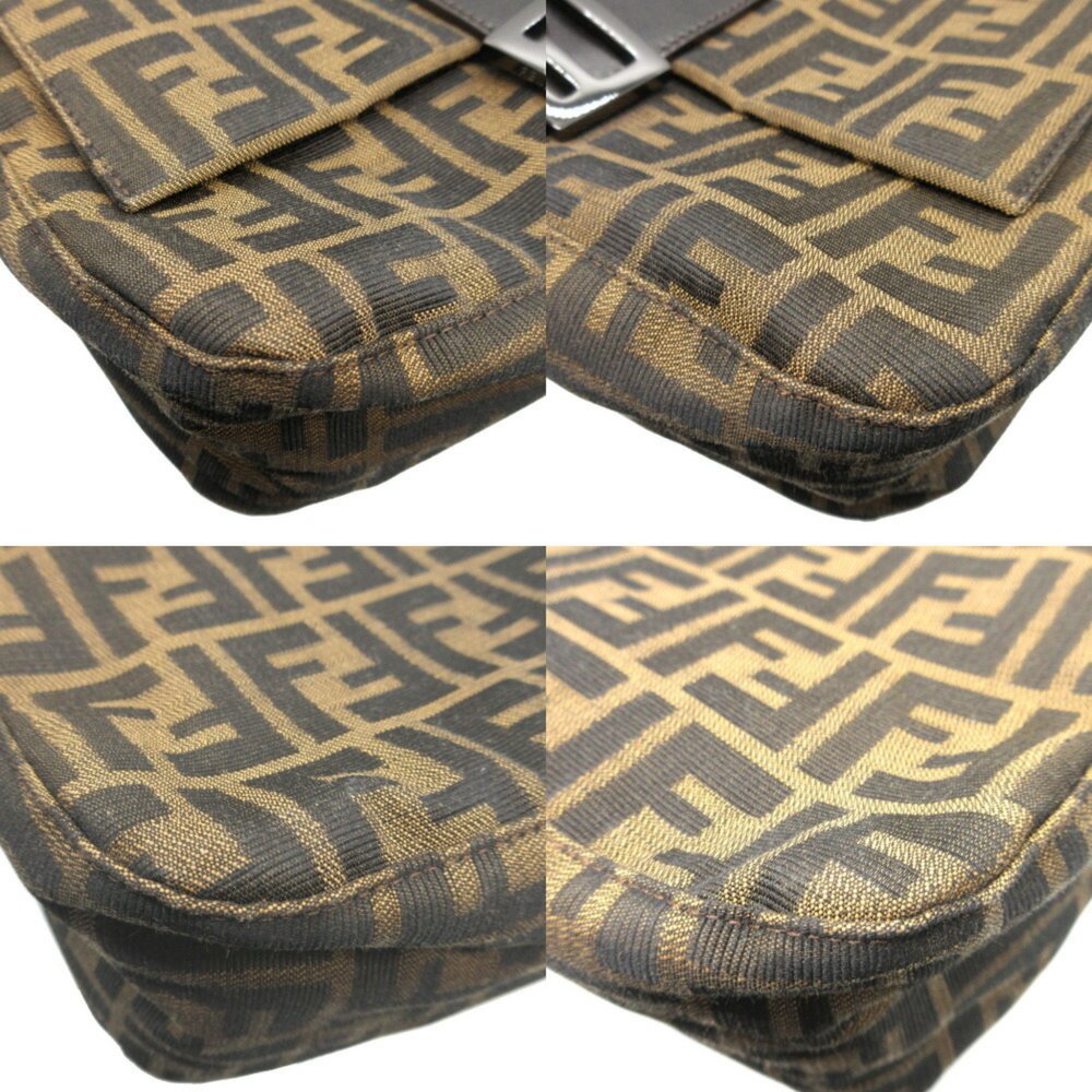 Fendi Mamma Bucket 8BR001 Zucca pattern canvas brown shoulder bag 0721FENDI - Picture 8 of 8